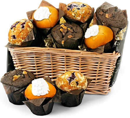 Fresh Muffin Share Basket - Standard
